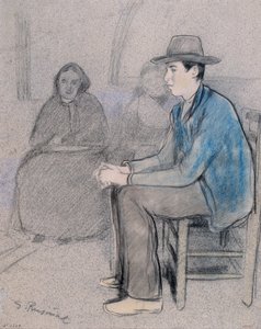 Après la guerre. La triste maison - Santiago Rusiñol